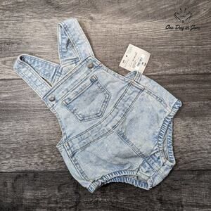 Okie Dokie Bailey Wash Overalls Size 9M (16-20 lbs)